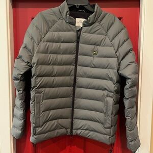 Men's Gray Puffer Jacket